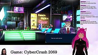 Vtuber lewdneko says, let's play cybercrush 2069 part 1