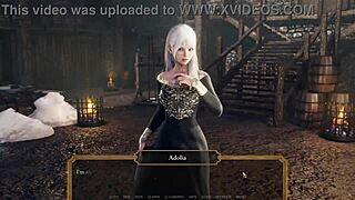 Fucking Hot Curvy Babe in Castle Tower Outfit