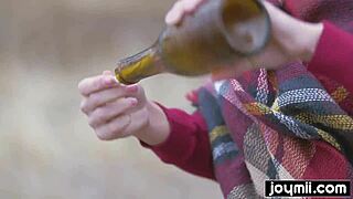 joymii teen masturbating solo, squirting – want to see her shaved pussy?