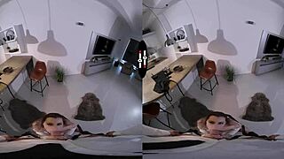 Josephine, the Scandal Girl, Sucks in Dark Room VR Action