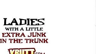 Black Dick Pounding Tattooed Blonde Babe in Cowgirl Position with Blowjob and Sucking