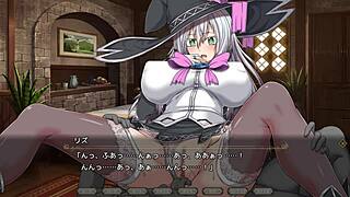 Is Lizu nude in this witch of eclips sex scene?