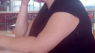 oops wrong hole anal fuck to the milf at the mall ends with creampie