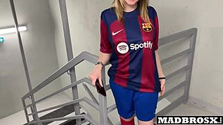 Lisa MILF Nympho Fucks with Two Cocks