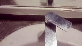 Young guy masturbates alone in his room