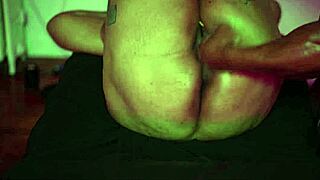 Thick Light Skin Woman With Tats Teases Her Big Clit And Tits.