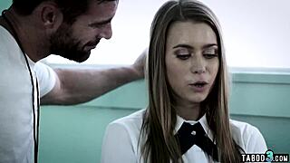 Holy Crap, Teen Seduces and Bangs Her Old Teacher Hard!