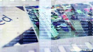 damn, muslim ella knox with massive tits and hairy pussy is hot