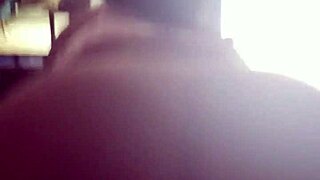 big ass ebony riding in pov scene