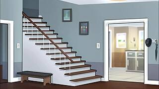 Gay Boy Austin Sneaks a Peek at Playmate's Bold Move.