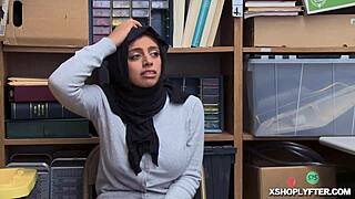 damn, muslim ella knox with massive tits and hairy pussy is hot