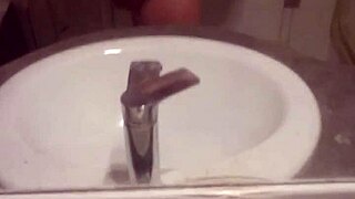 Young guy masturbates alone in his room