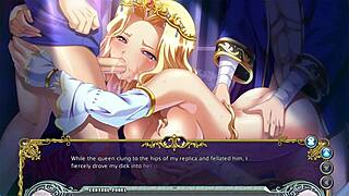 In kyonyuu fantasy 2, nadine 7 lactates in threesome