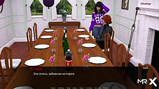 dusklightmanor fucked curvy redhead on dining table. anal bdsm with monster?