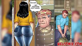 Pops the old pervert an unwelcome guest