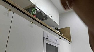 Is This Redhead Wife Teasing in the Kitchen?