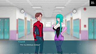 i'm watching this old slut with big tits deepthroat monster cock in threesome, it's so hot