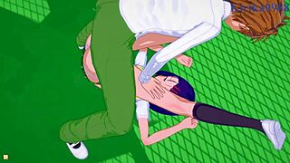 Intense sex with lala satalin deviluke, haruna sairenji, and rito yuki in to love ru hentai!