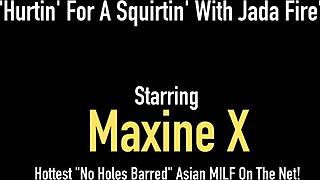 Does Maxine X Squirt Like a Geyser in Lingerie?