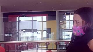 oops wrong hole anal fuck to the milf at the mall ends with creampie