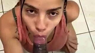 Best Blowjob of the Year from Hot Indian Mature!