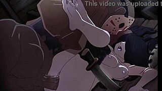 Animated Horror Sex with Big Cock and Creampie Finish