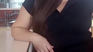 oops wrong hole anal fuck to the milf at the mall ends with creampie