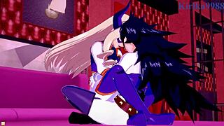 ochako uraraka in futanari sex with mt lady