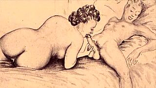 Vintage Erotic Illustration