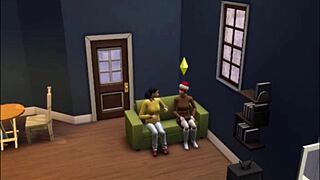 Marjorie's solo pleasure in The Sims 4: Wicked Whimsville SE Episode 2