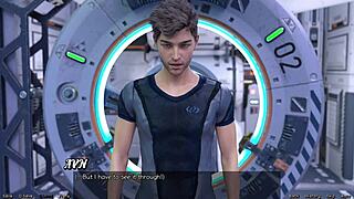 i'm stranded in space, and this mad scientist is experimenting on me with curvy naked body, oh no!