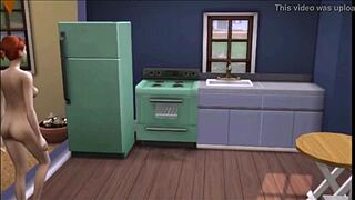 Marjorie's solo pleasure in The Sims 4: Wicked Whimsville SE Episode 2