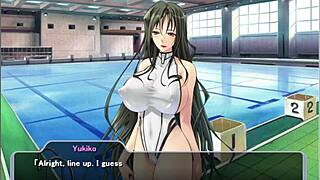 Shion's cruel magic in early morning wood sucking scene