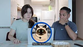 Roommates devise a plan to scare away the evil entity in their dorm.