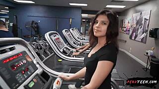 Caught masturbating in gym locker room