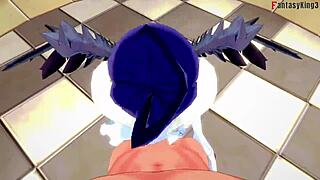 I have sex with Albedo in Overlord