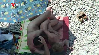 what’s hotter than a mature couple banging on a sunny beach?