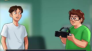 Summertime Saga episode 136 features cartoon anime hentai scenes.