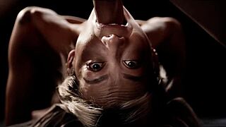 伙计，我发誓维罗妮卡·莱尔是个精液荡妇，阴户被抽插并填满到极限！