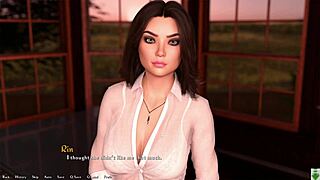 The teacher drops in for a bold brass performance with big tits