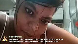 巴西胖妞摄像头秀大奶诱惑😍