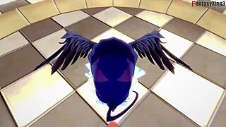 I have sex with Albedo in Overlord