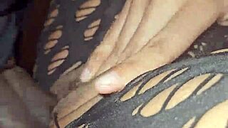 angelg in lingerie allows me to perform oral on her body