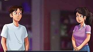 Summertime saga chapter 187 explores erotic anime adventures