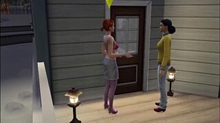 Marjorie's solo pleasure in The Sims 4: Wicked Whimsville SE Episode 2