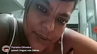 巴西胖妞摄像头秀大奶诱惑😍