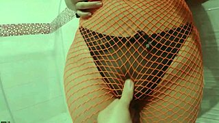 Mafelago performs deep throat as a horny Latina with big ass and small tits 😈