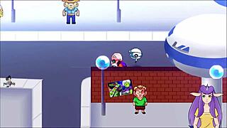 this dragon ball hentai has the master fucking the milf bunny in time travel multisex part 1