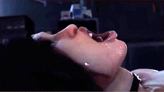 I hit her hard in this 3d anime hentai with anal and blowjob