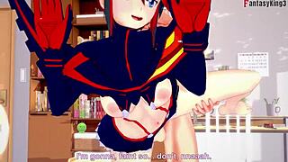 Ryuko Matoi has hard sex in Kill La Kill!